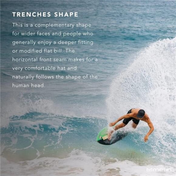 Performance Snapback Hat, Water-Resistant Flat Bill Caps for Men & Women, Golf - Picture 5 of 7